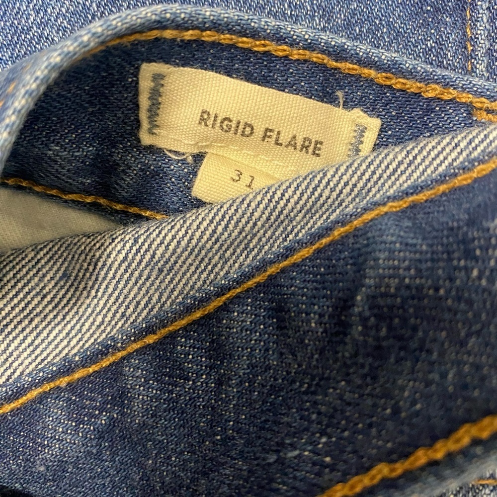 Madewell Rigid Flare Jeans Size 31 - Picture 9 of 9